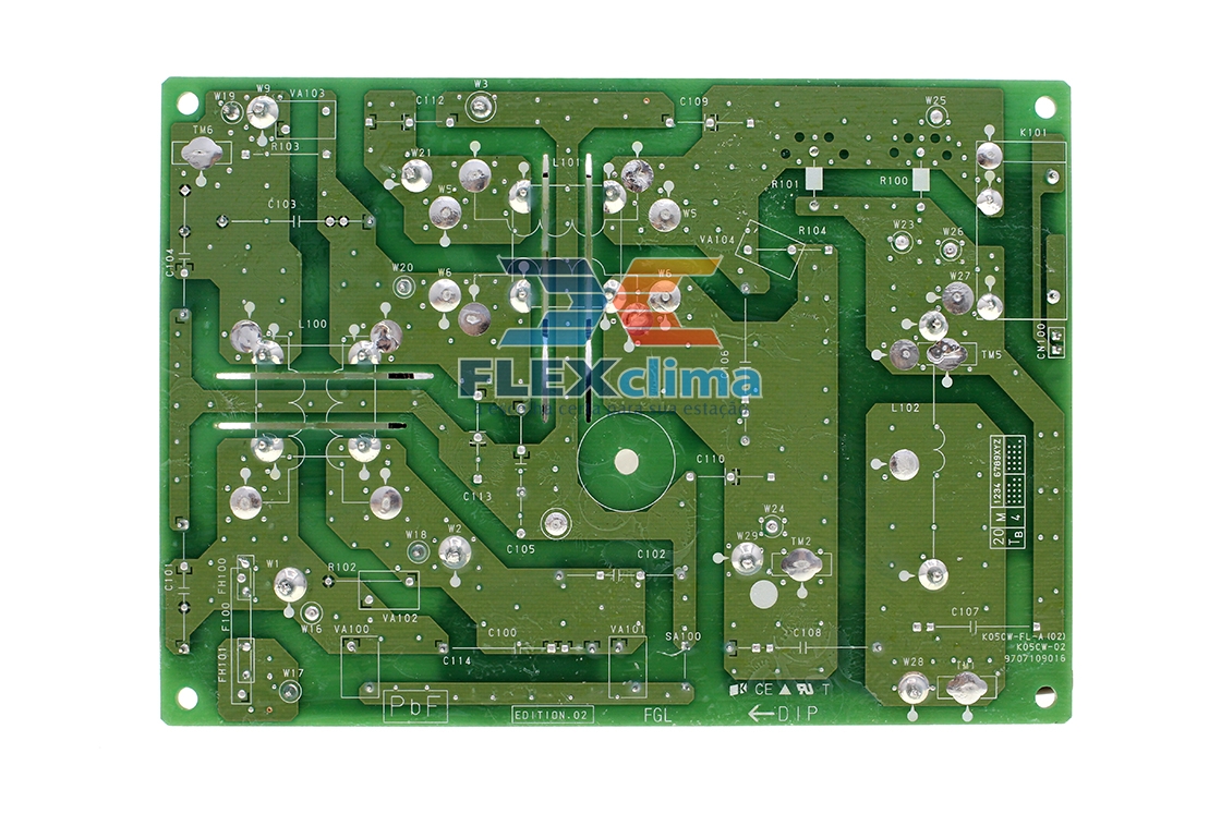 Placa Filtro Condensadora K Cw Hue Fl Flex Clima Pe As De