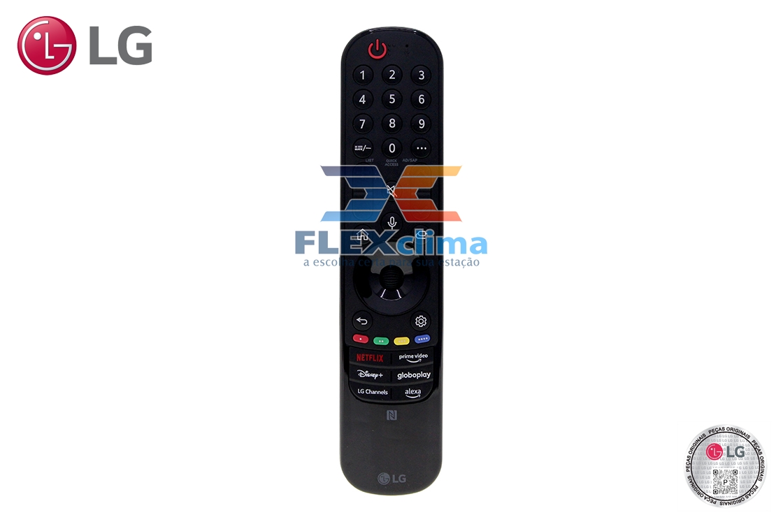 CONTROLE REMOTO SMART MAGIC MOVIMENTO VOZ NFC MR23GN FLEX CLIMA