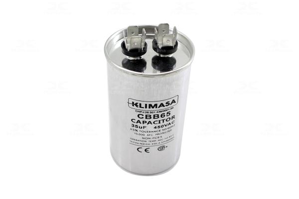 CAPACITOR PERMANENTE 35uF/450V (CBB65)
