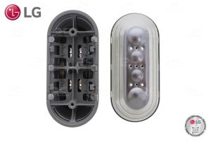 BATEDOR CESTO C/ SUPORTE (PLASTICO/INOX)