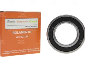 ROLAMENTO EIXO LAVA E SECA (6006-2RS) CAPA BORRACHA